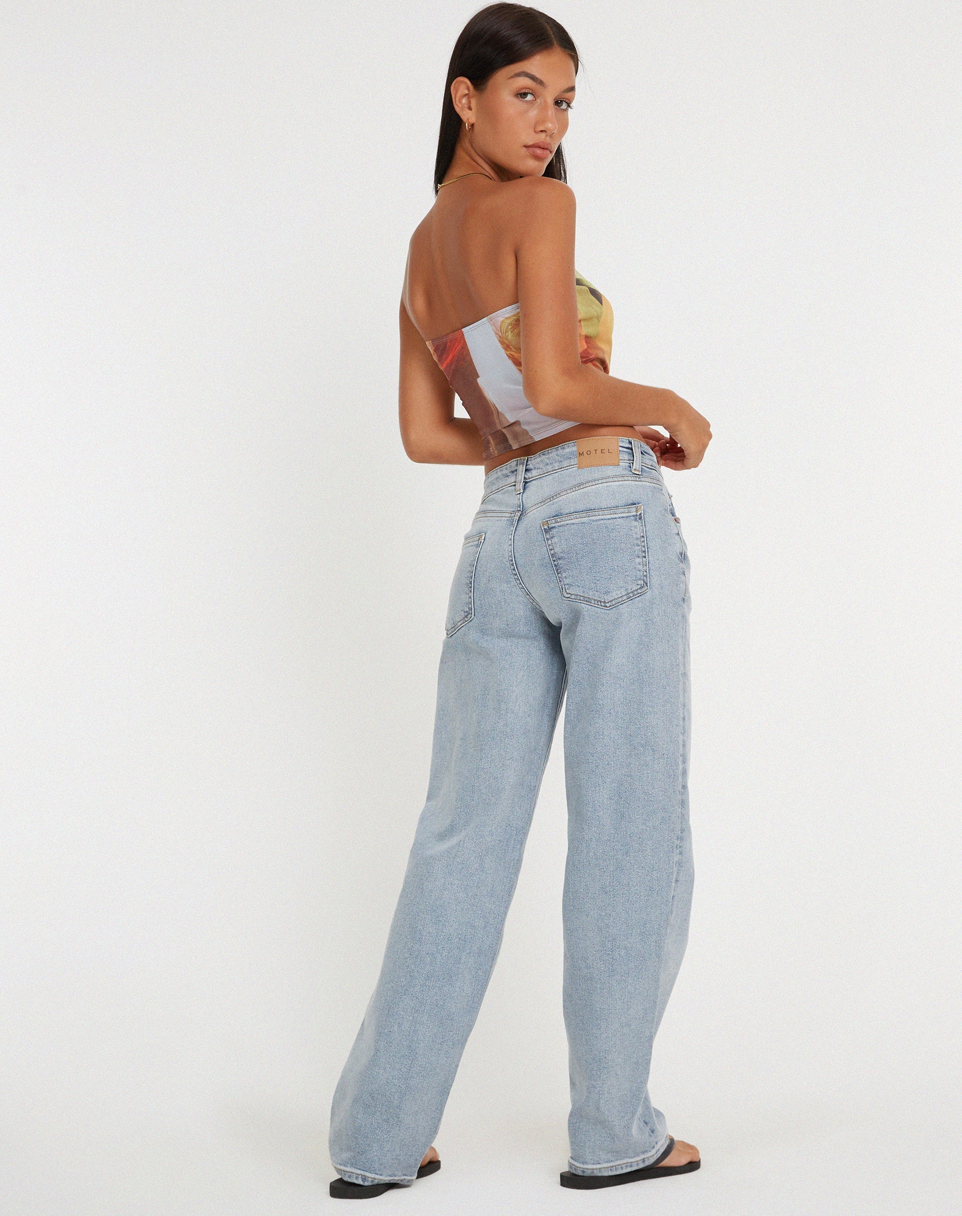 imagen de Peggy Bandeau Top en Fruit Photoprint
