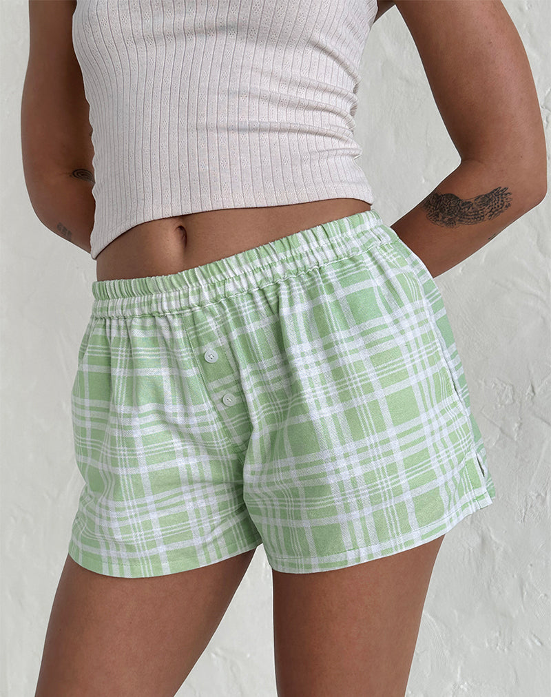 Laboxe Boxer Shorts en Mantel Neo Menta