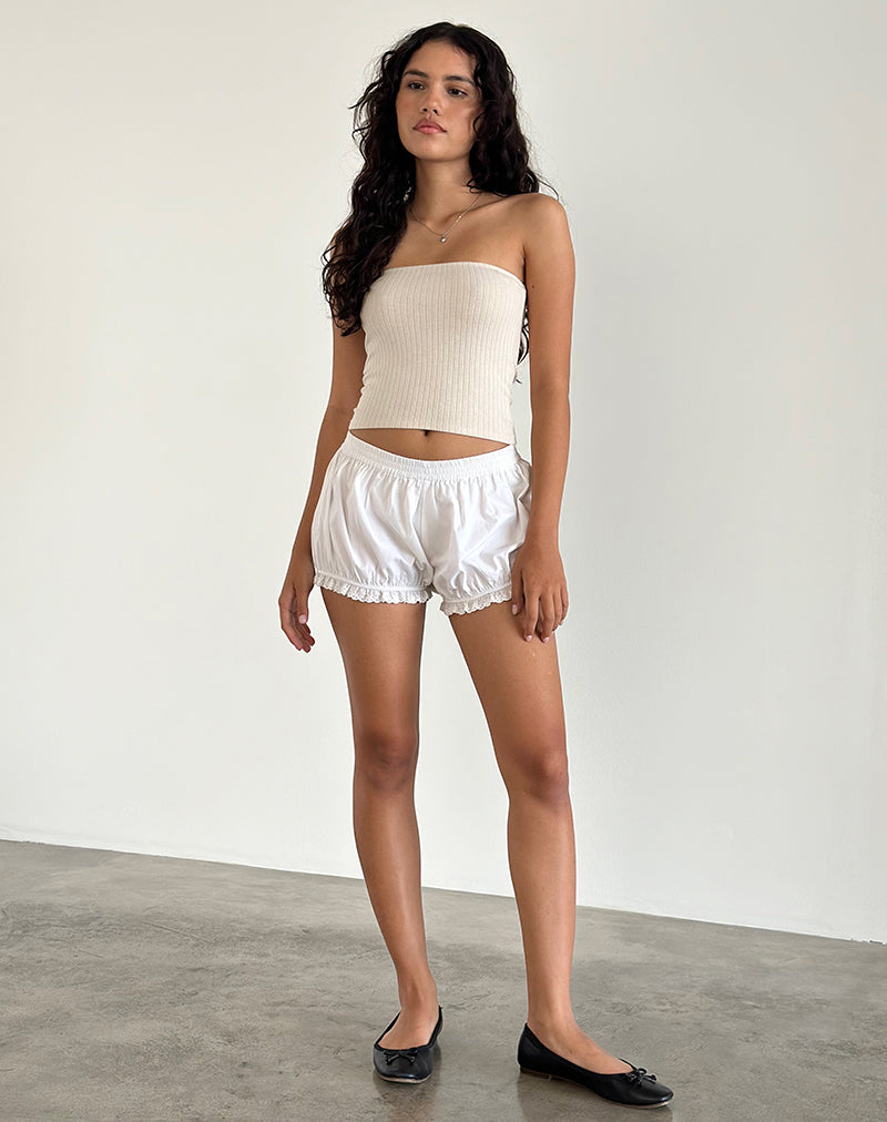 Imagen de Peggy Tube Top en Pointelle Nude