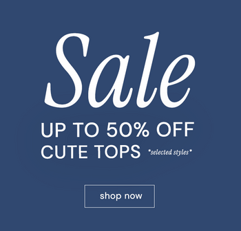 HASTA UN 50% DE DESCUENTO EN TOPS