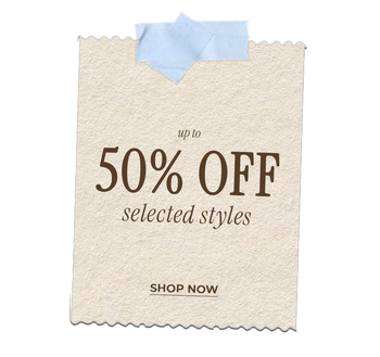 HASTA UN 50% DE DESCUENTO EN MODELOS SELECCIONADOS