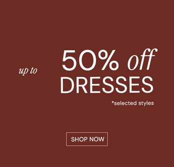 HASTA UN 50% DE DESCUENTO EN VESTIDOS