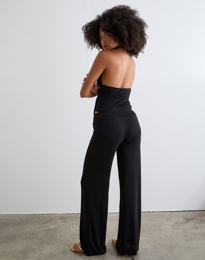 Imagen de Donata Pantalón negro con cinturón