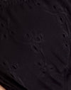 Broderie Negro con volante