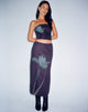 imagen de Lassie Midi Skirt in Navy Placement Flower