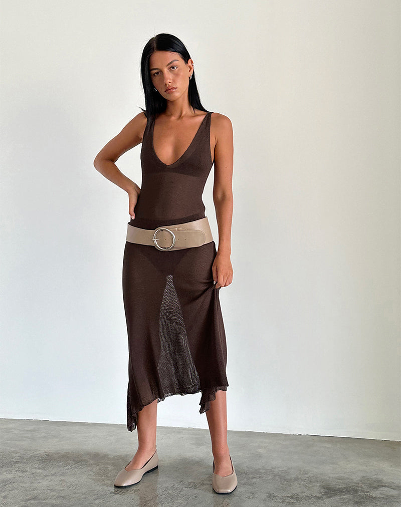 Imagen de Rabindra Maxi Dress in Brown