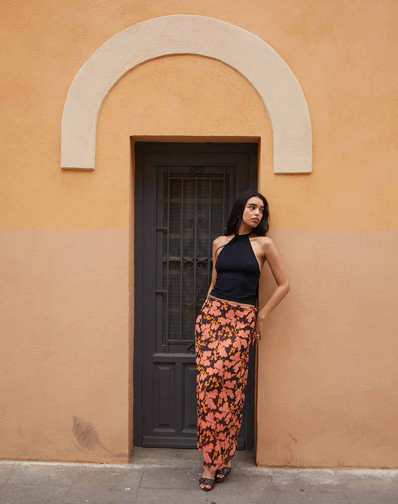 Imagen de Jezza Slip Maxi Skirt in Furnishing Floral
