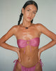 Imagen del sujetador de bikini Racola en malva brillante