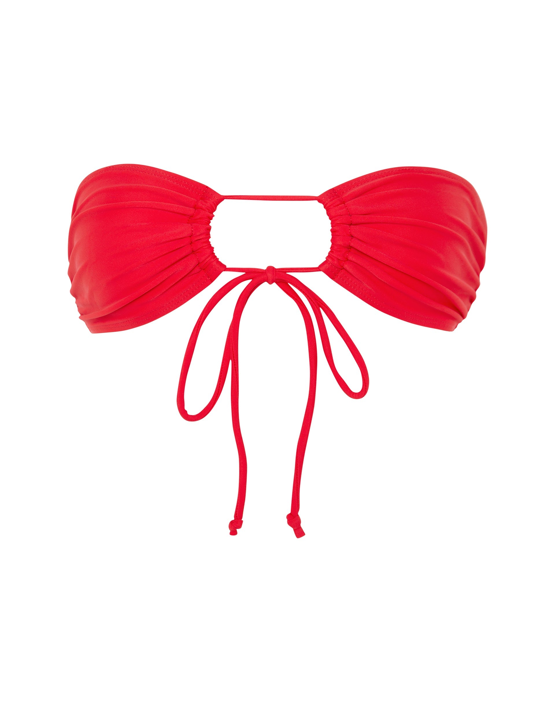 Imagen del sujetador de bikini Racola rojo escarlata