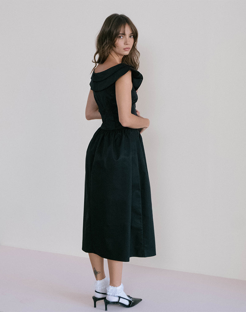 Imagen del vestido Midi Radovan negro