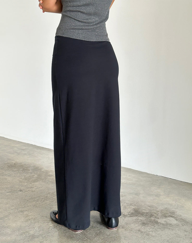 Imagen de Liana Maxi Falda en Negro