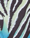 Azul cebra deformado