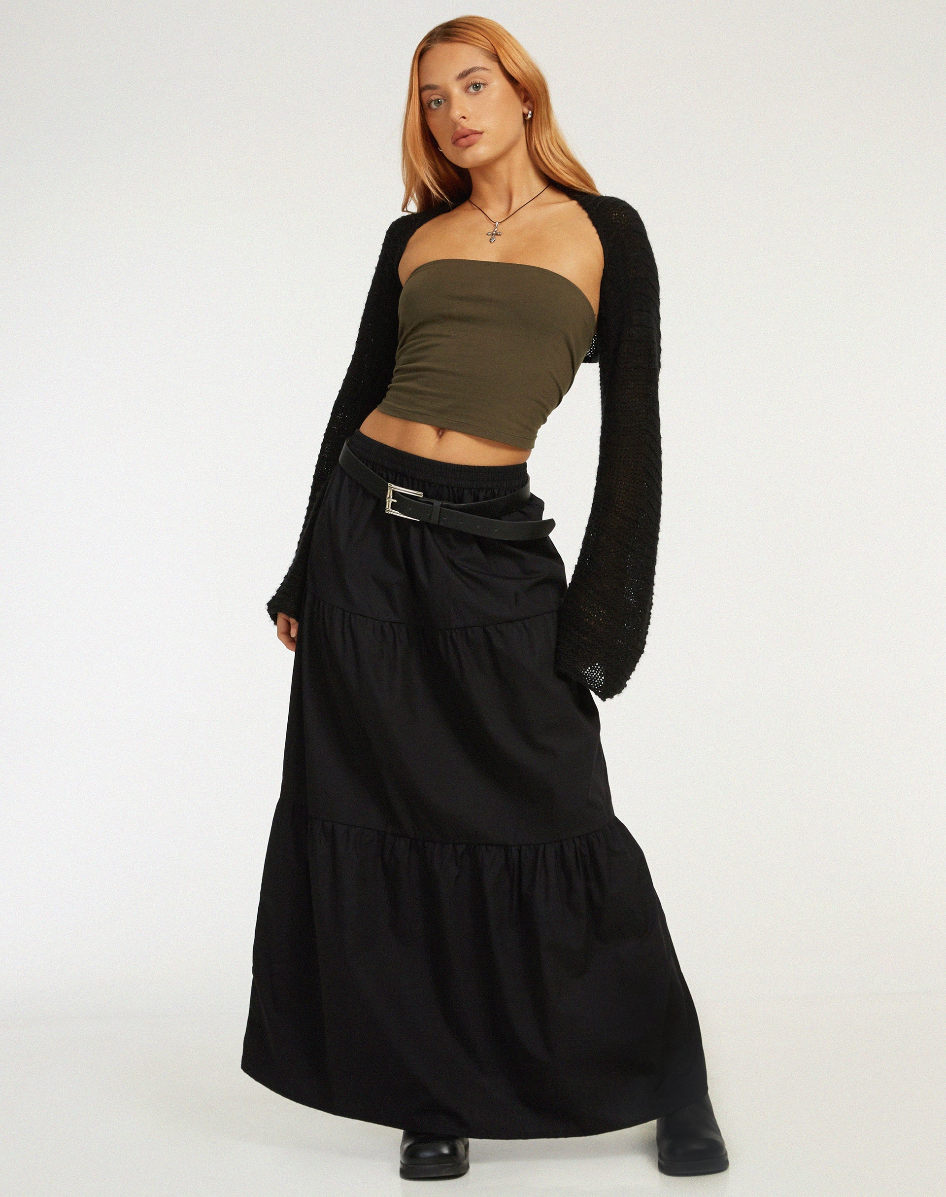 imagen de Remax Maxi Skirt en Negro