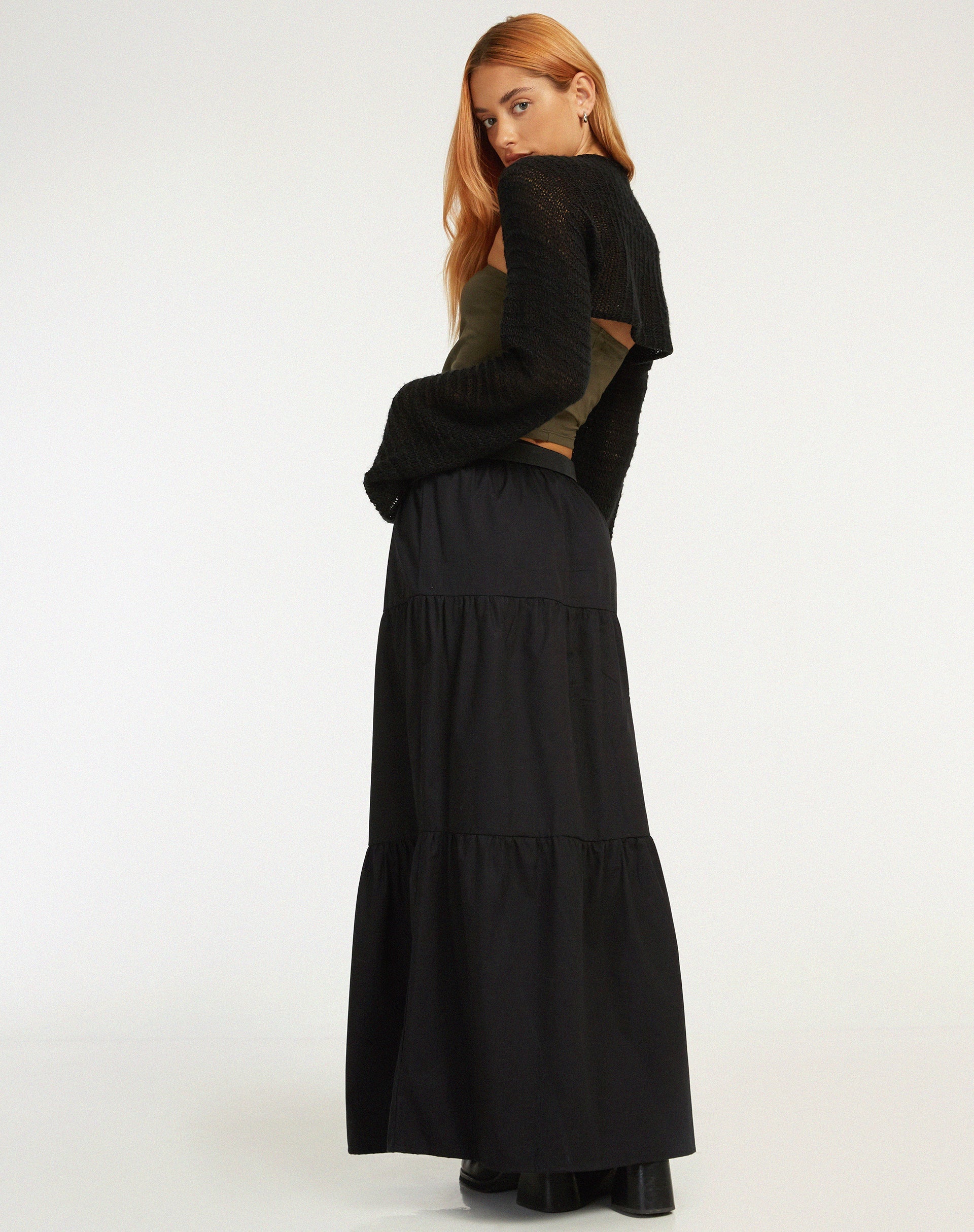 imagen de Remax Maxi Skirt en Negro