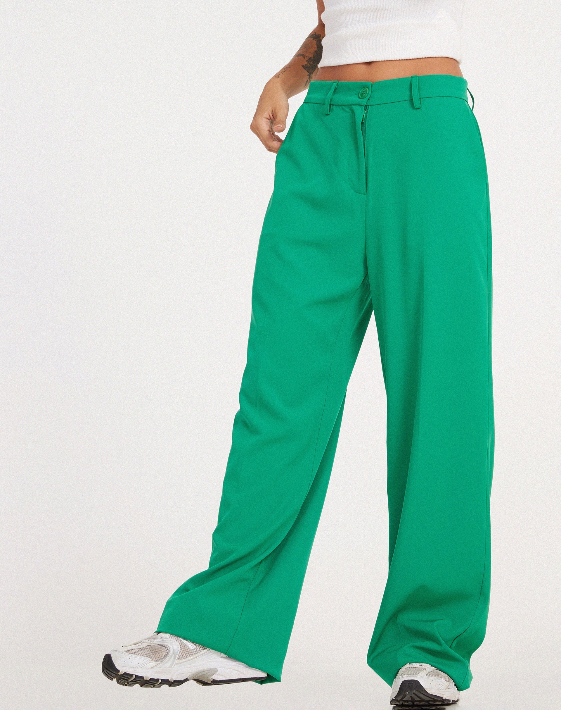 imagen del pantalón Abba en Tailoring Green