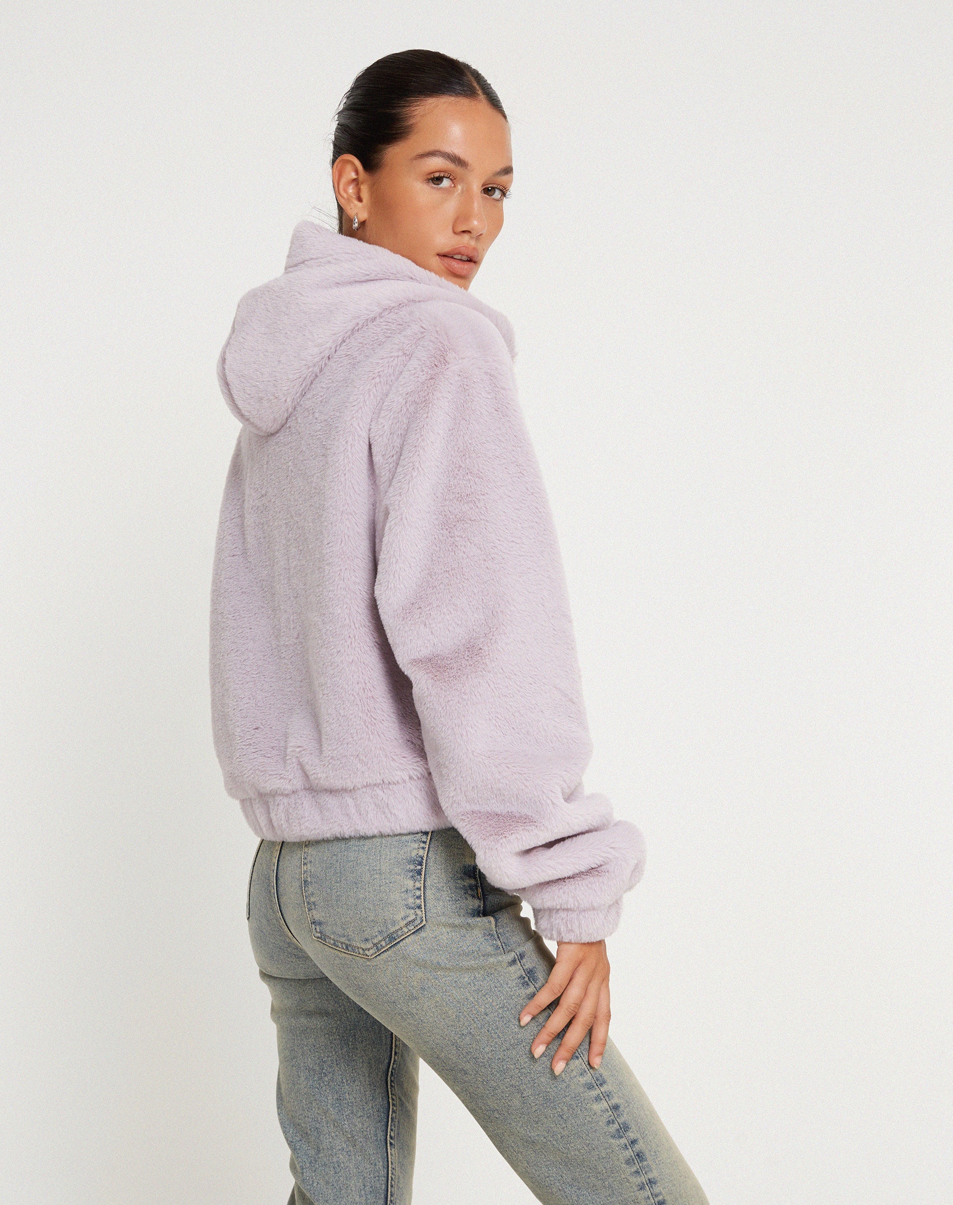 Imagen de Banowa Zip Up Jacket in Lilac