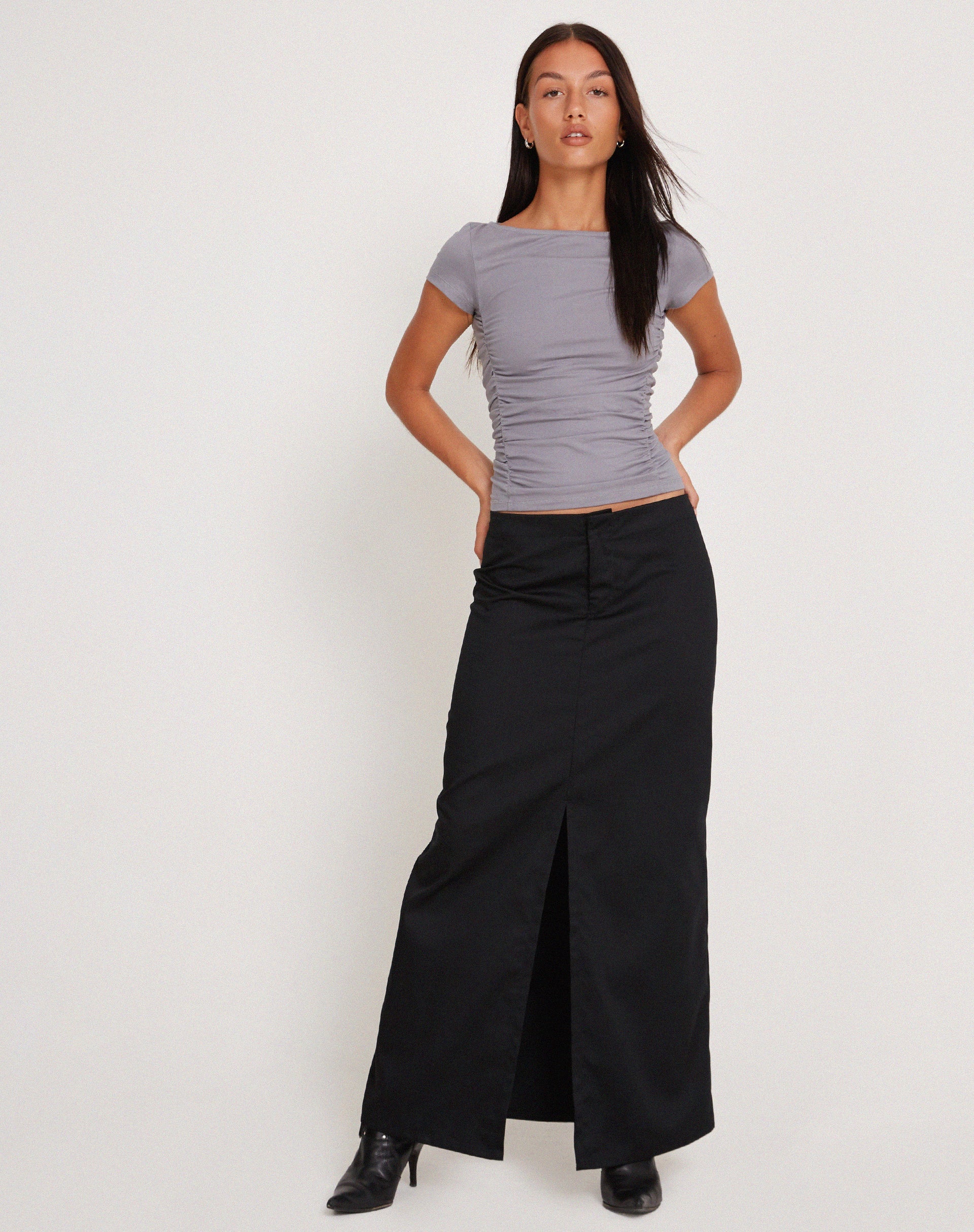 Imagen de Grae Crop Top en gris