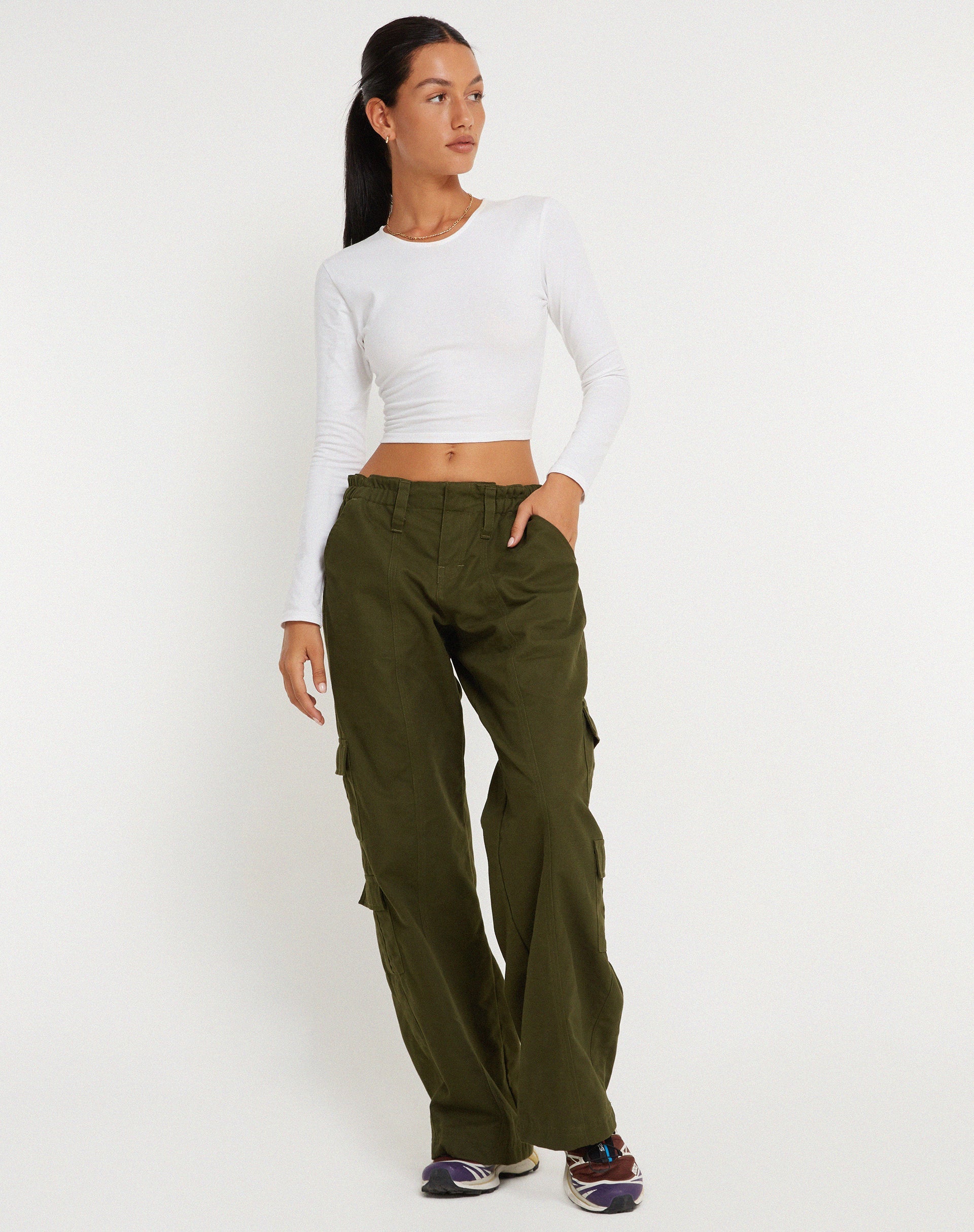 imagen de Hansa Cargo Trouser en Panamá Dark Olive