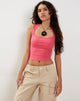 Imagen de Jinsu Crop Top en Hot Pink