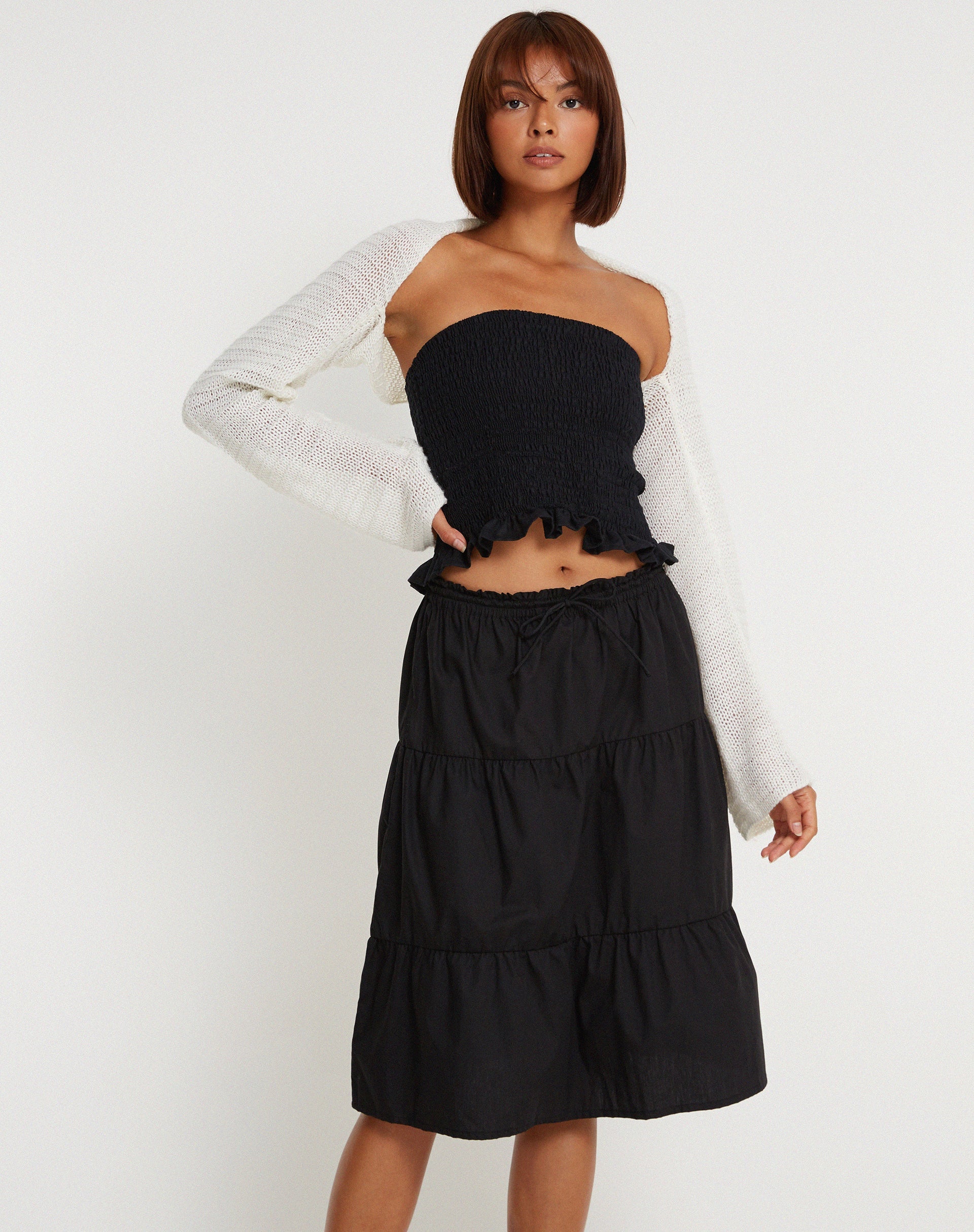 Imagen de Kiyo Bandeau Top Negro