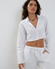 Imagen de la camisa Lyse Super Cropped en blanco