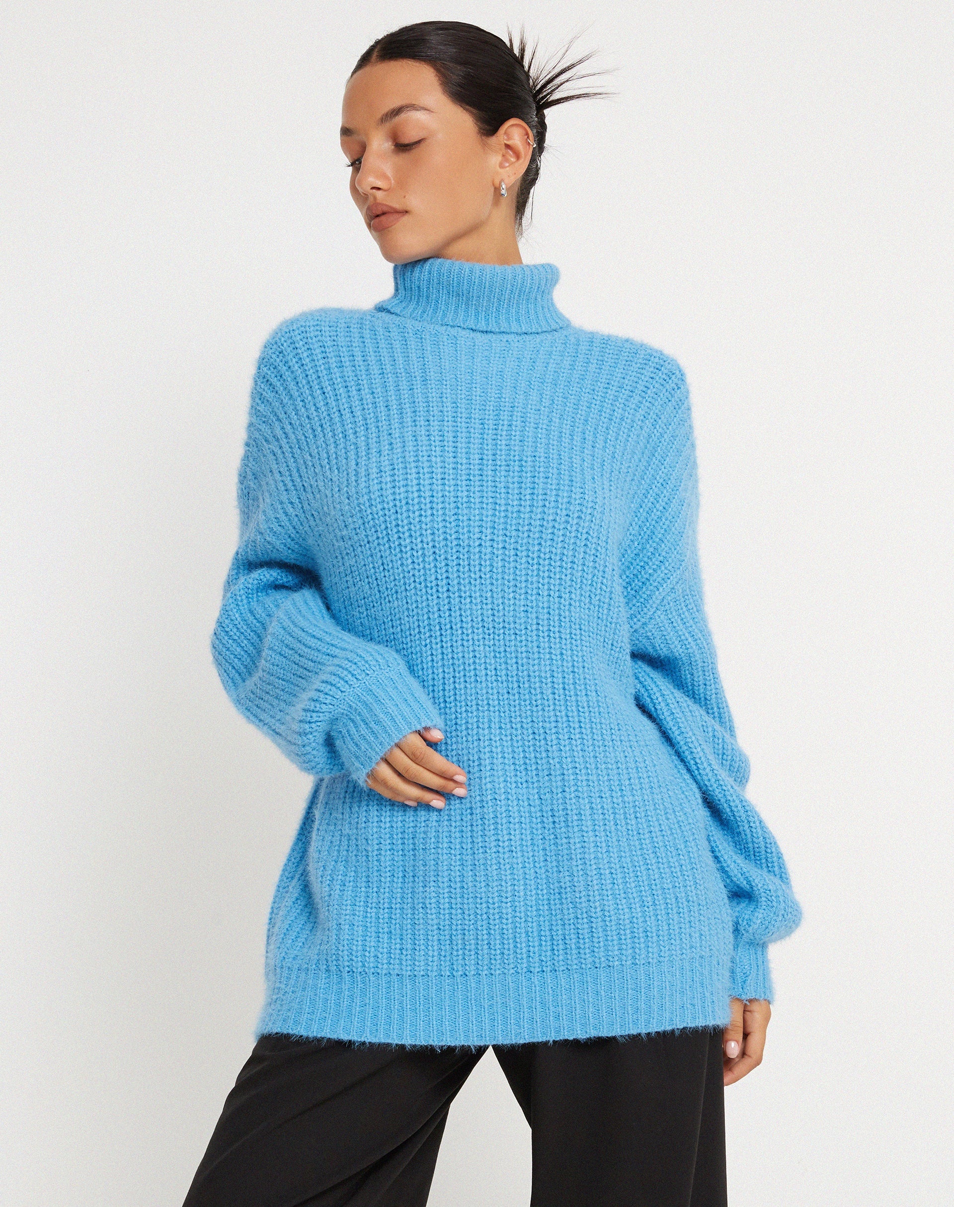 imagen de Mada Jumper en Knit Blue