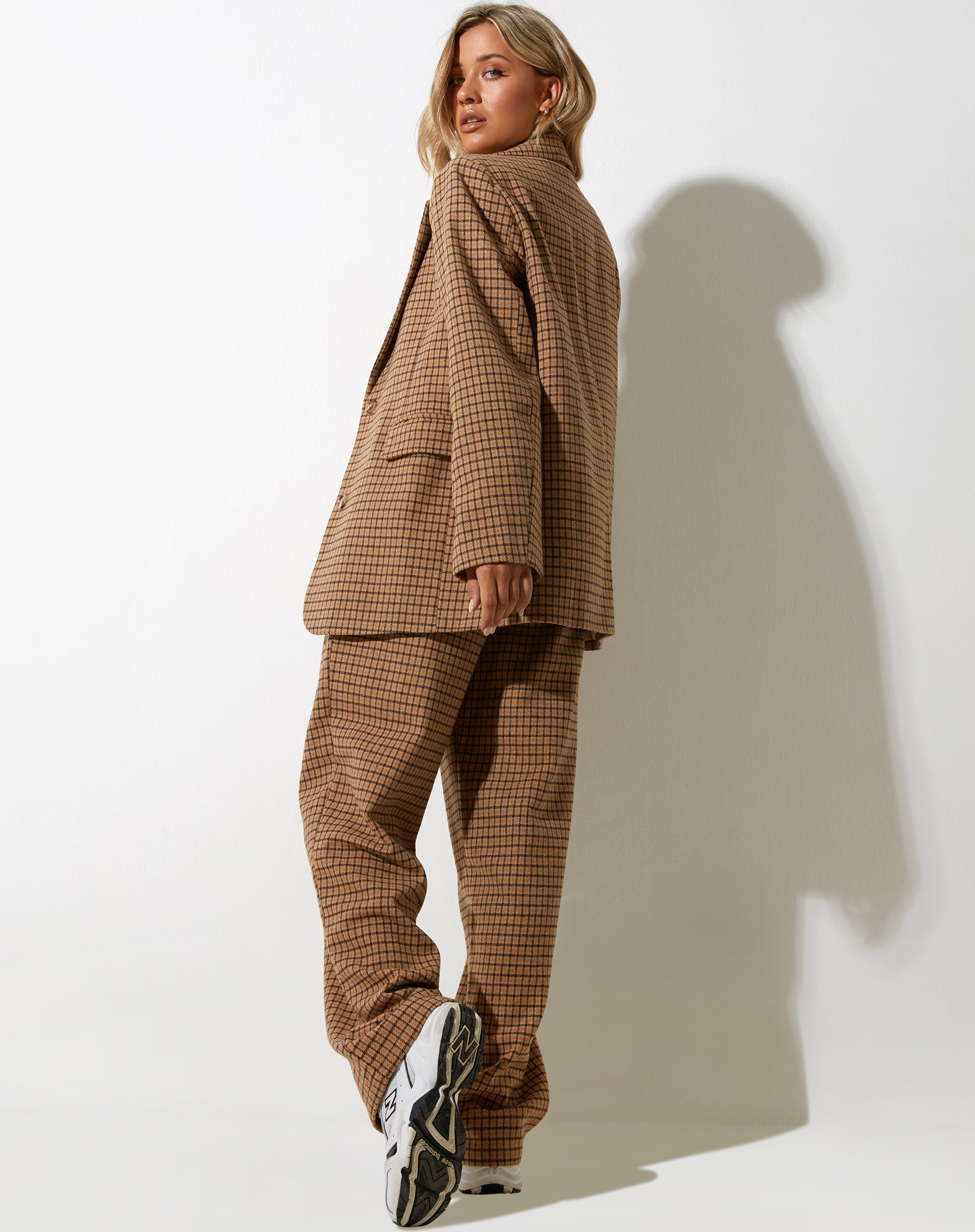 imagen de Maiwa Blazer en Lana Marrón