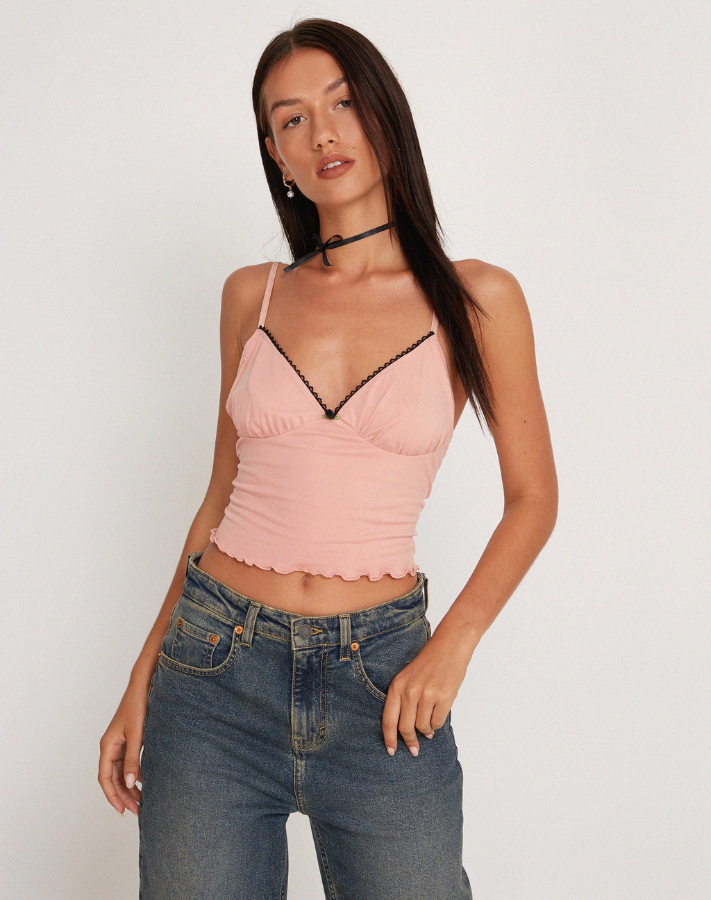Camiseta de tirantes Mia Ballet en rosa