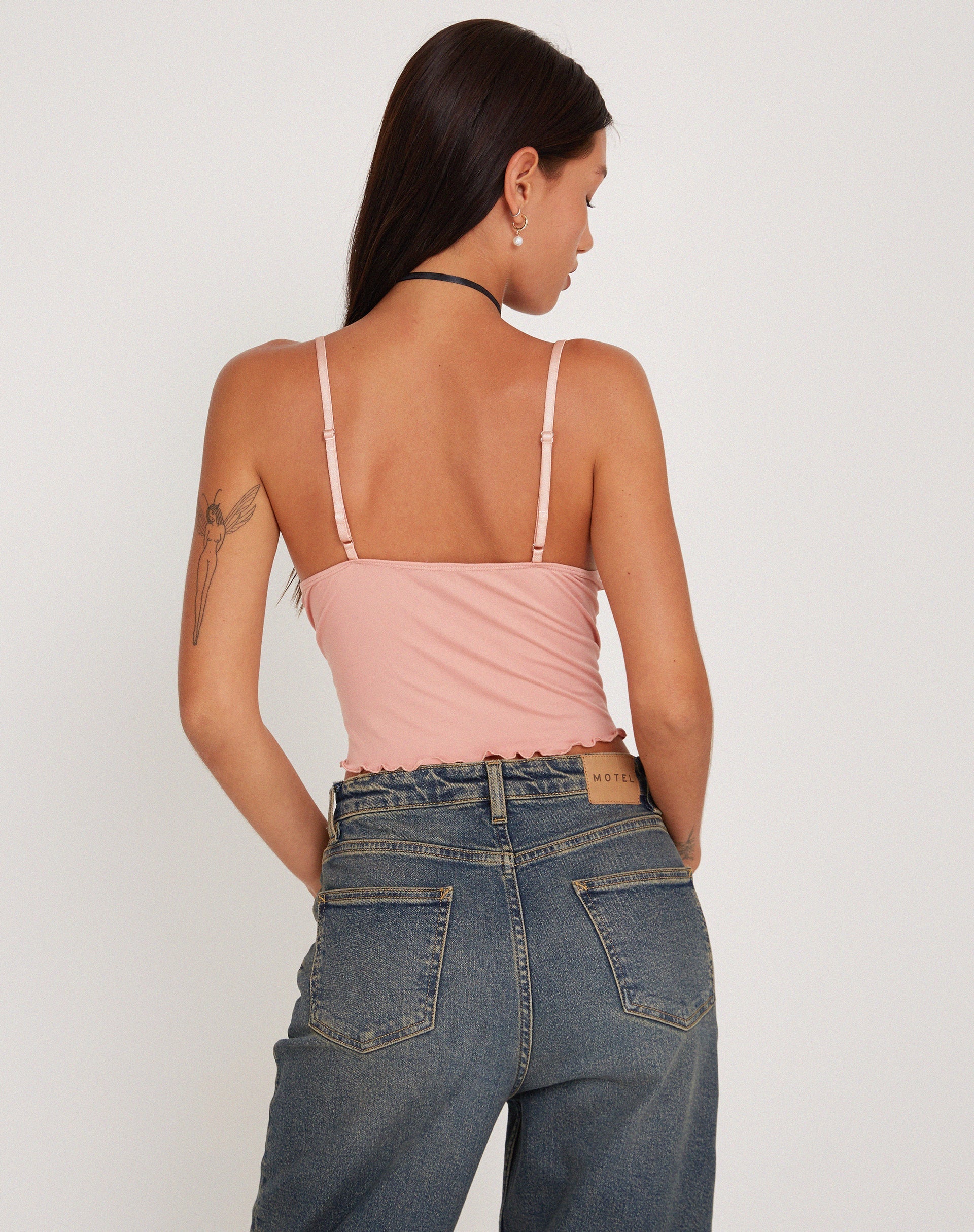 Imagen de Mia Ballet Jersey Cami Vest Top in Pink