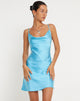 imagen de PAIVA DRESS SATIN SKY BLUE A