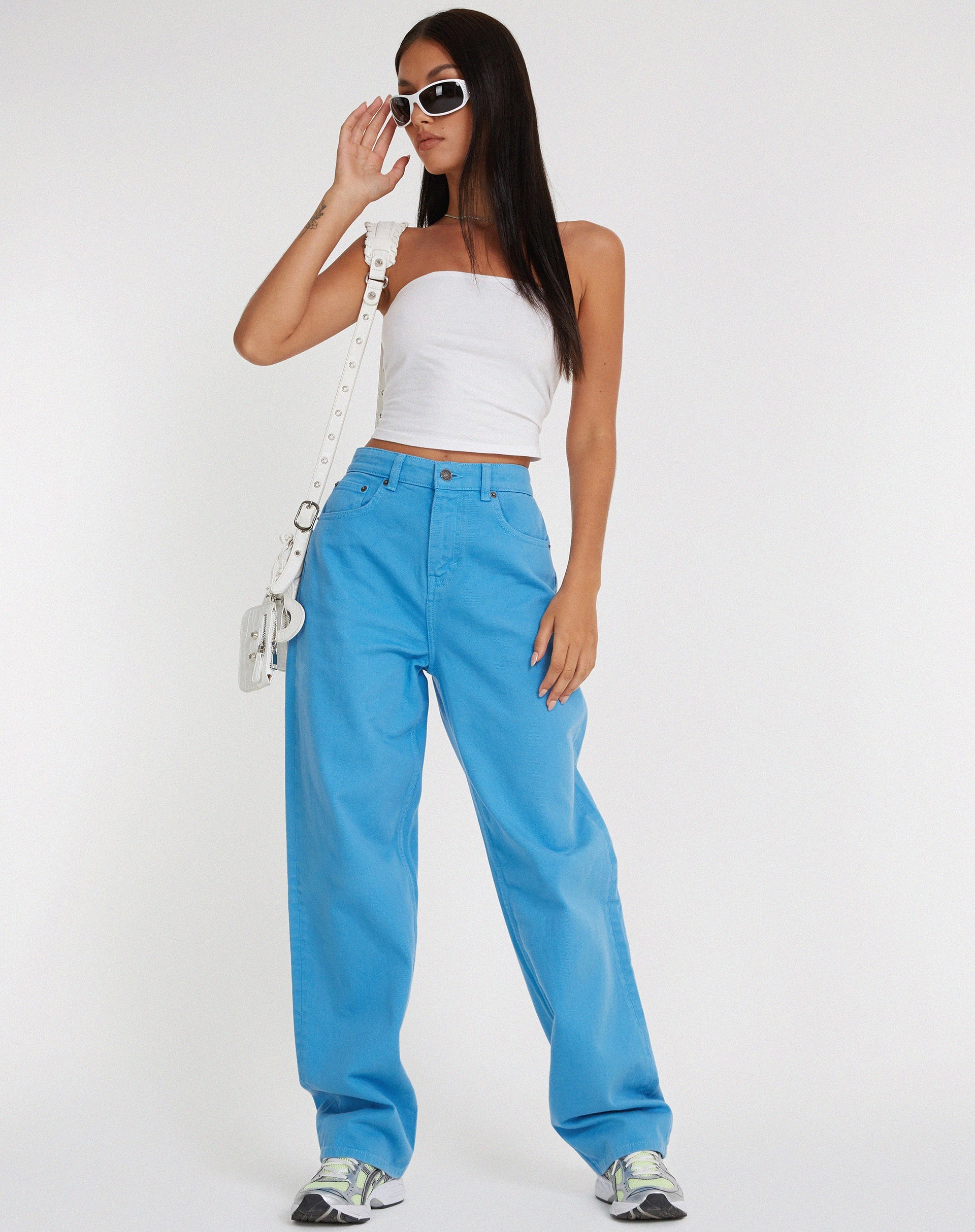 imagen de Parallel Jeans en azul celeste