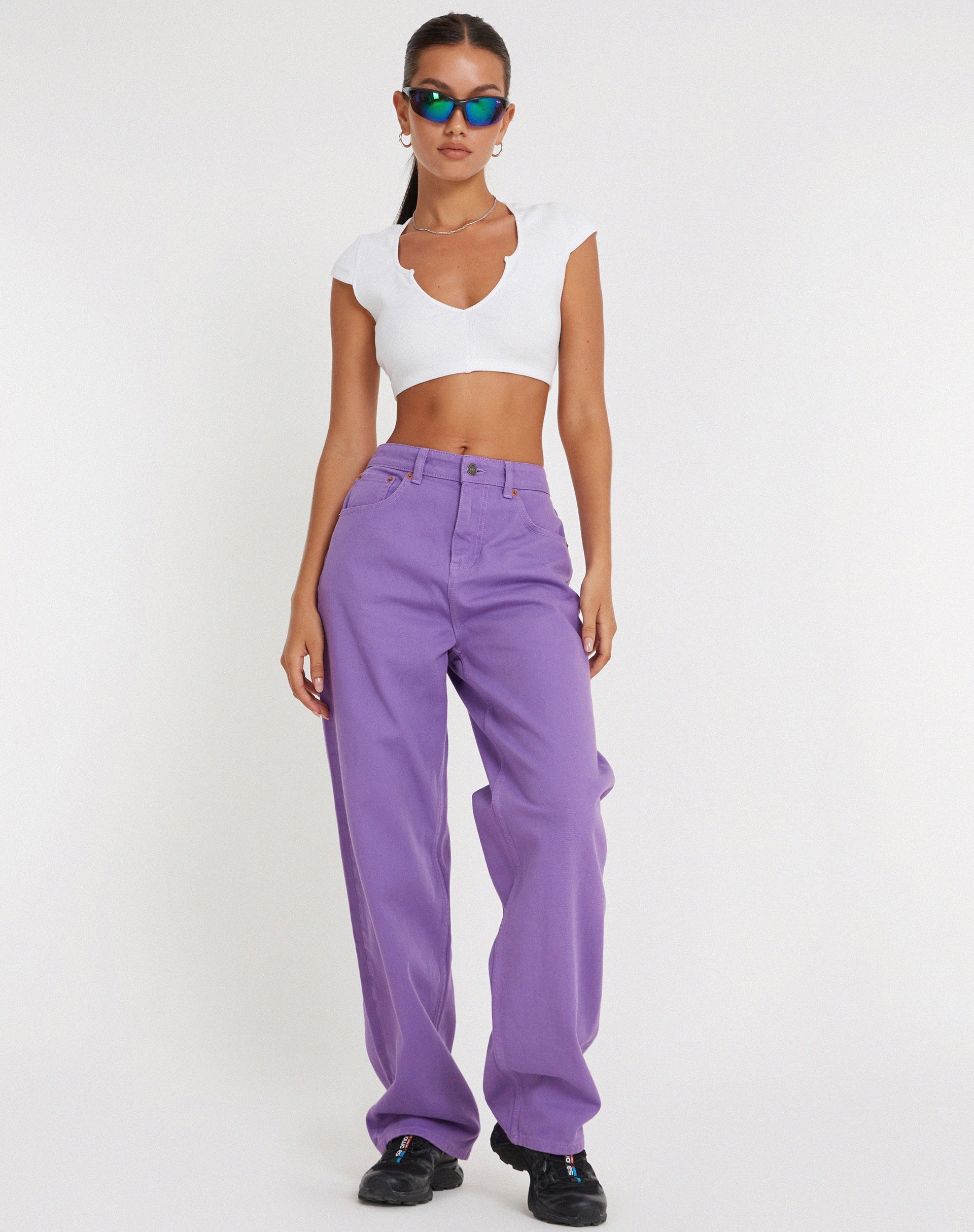Imagen de Parallel Jeans en morado