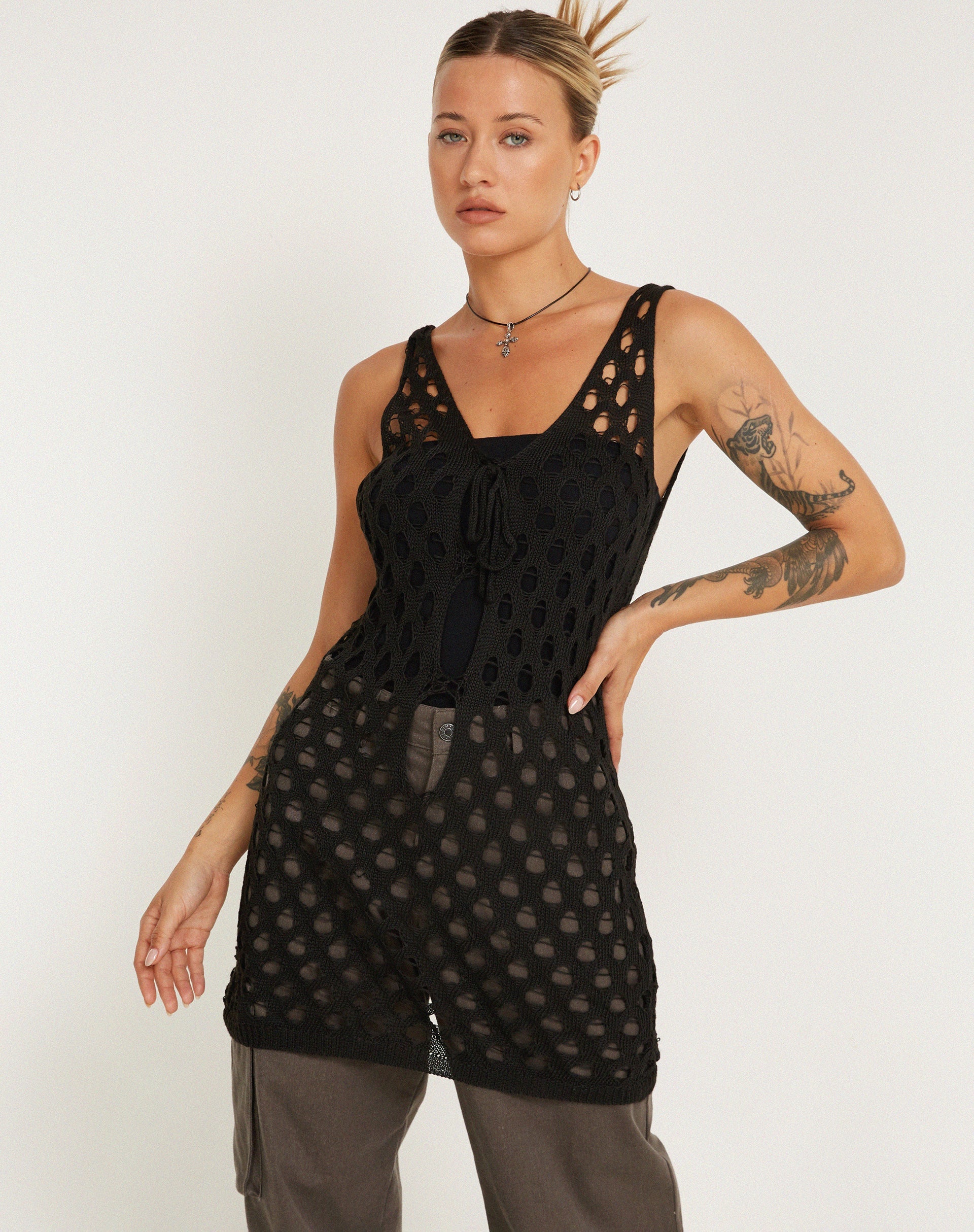 imagen de Ryushi Mini Dress in Black