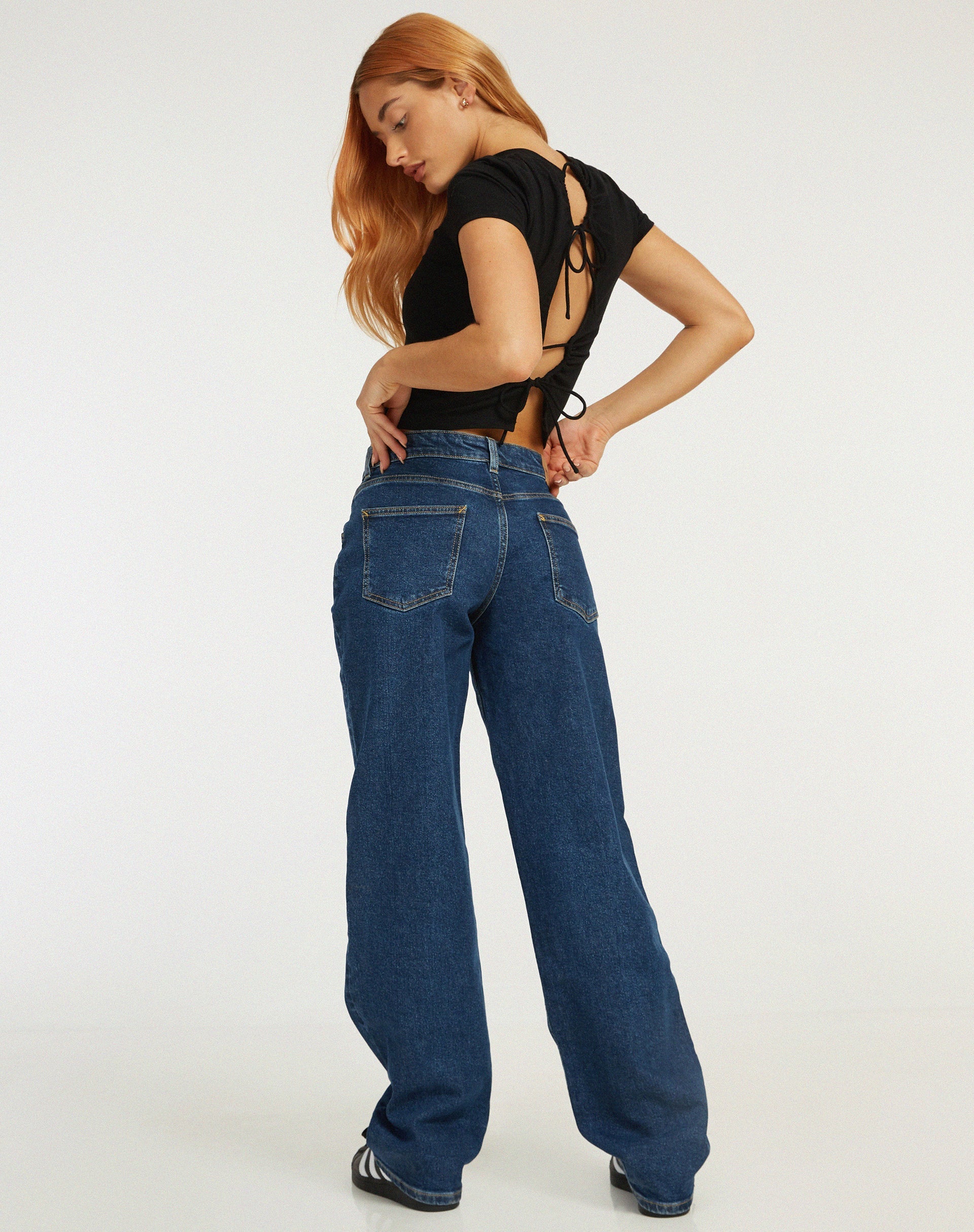Imagen de Surtie Crop Top en Lycra Negro
