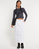Imagen de Widya Falda Cargo Maxi Blanca