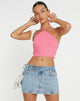 imagen de Janli Crop Top en rosa neón
