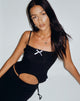 imagen de Revonda Corset Top en Negro