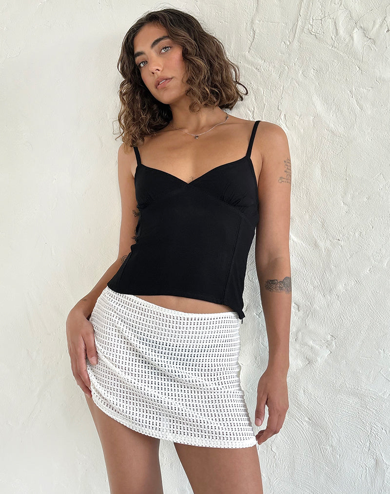 Imagen de Rey Cami Top Negro