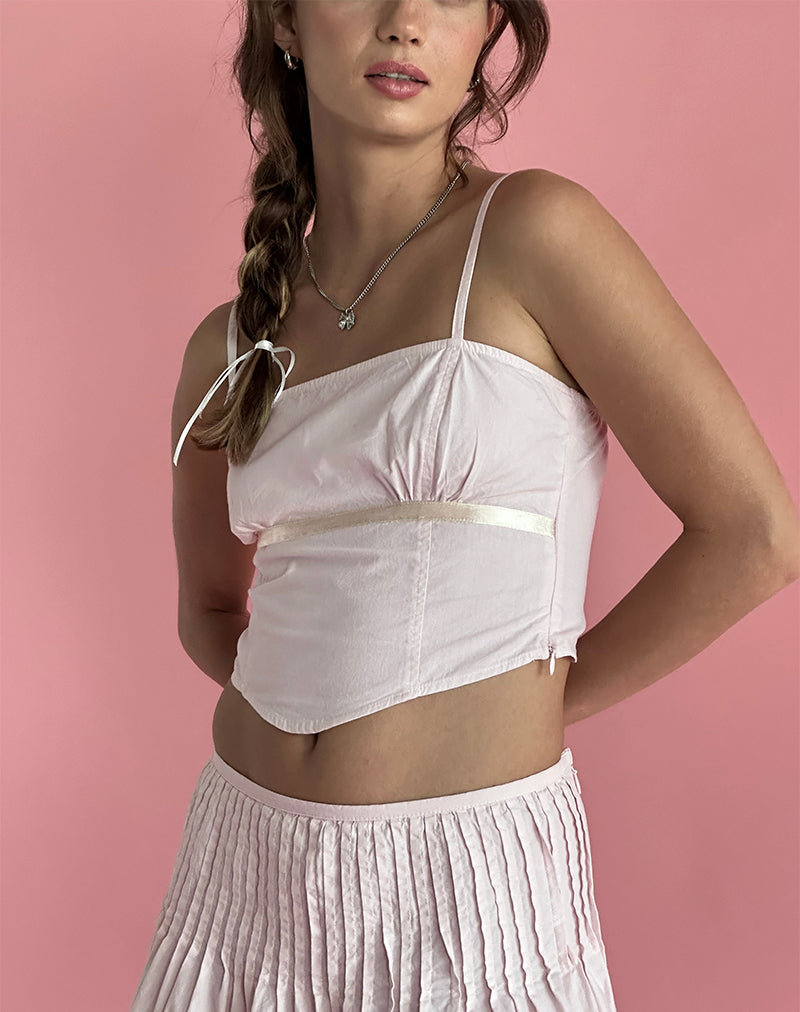 Imagen de Riana Cami Top en rosa claro