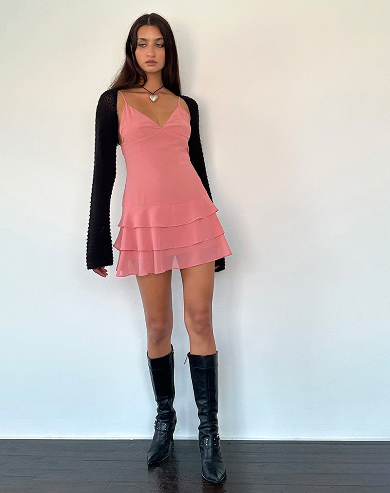 Imagen de Riasi Mini Vestido de gasa Blush