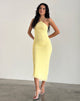 imagen de Ribka Midi Dress in Mesh Lemon