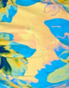 floral azul acuarela