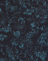 Batik Botánico Negro Verde