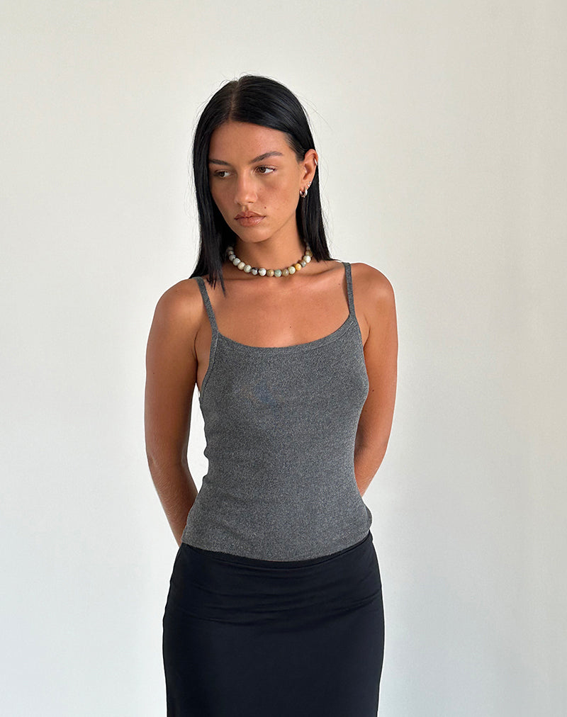 Chaleco Riona Gris Oscuro