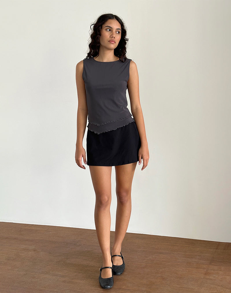Imagen de Rochie Top asimétrico de malla Ocean Storm