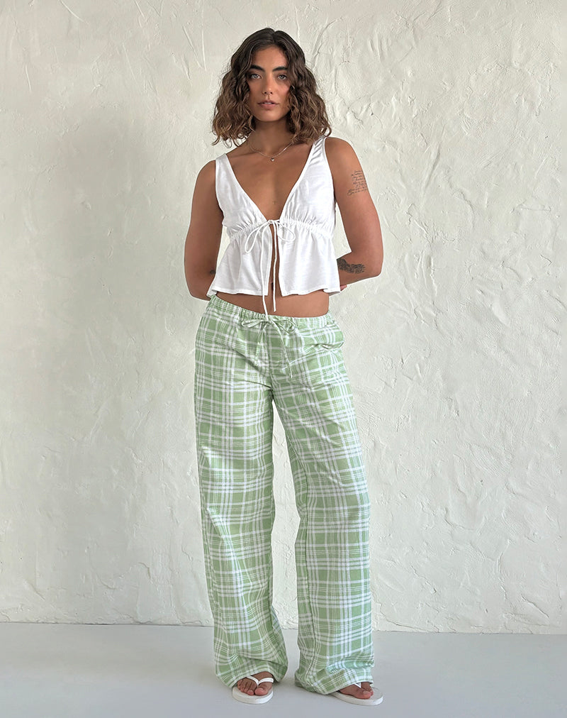 Pantalón Lirura de mantel Neo Mint