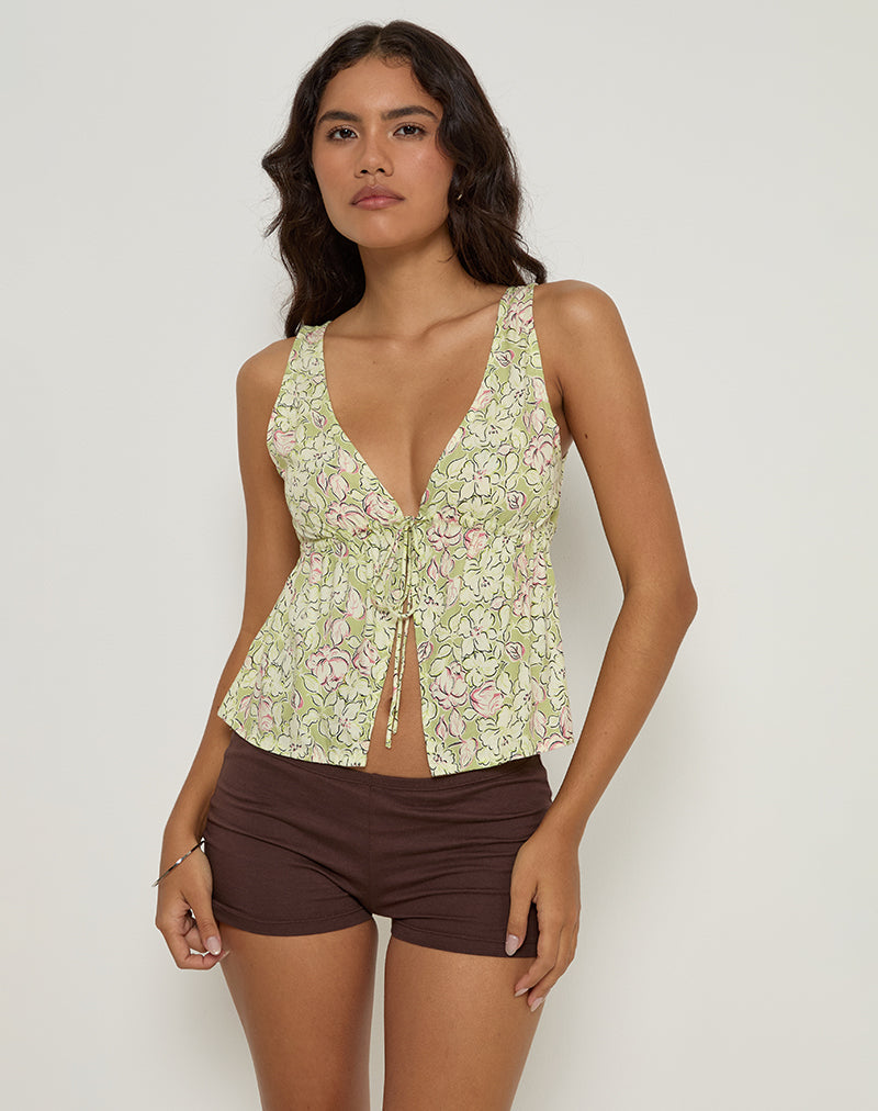 Imagen de Ronia Top en Blooming Lily Green