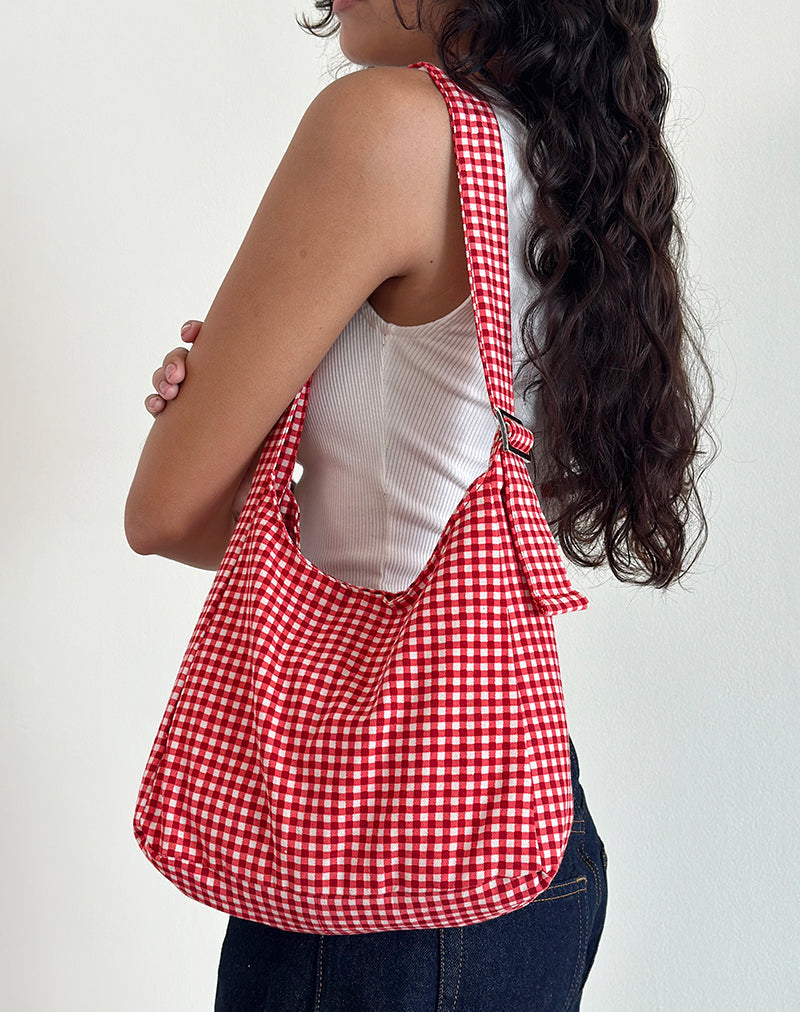 Bolso Roscoe de guinga roja