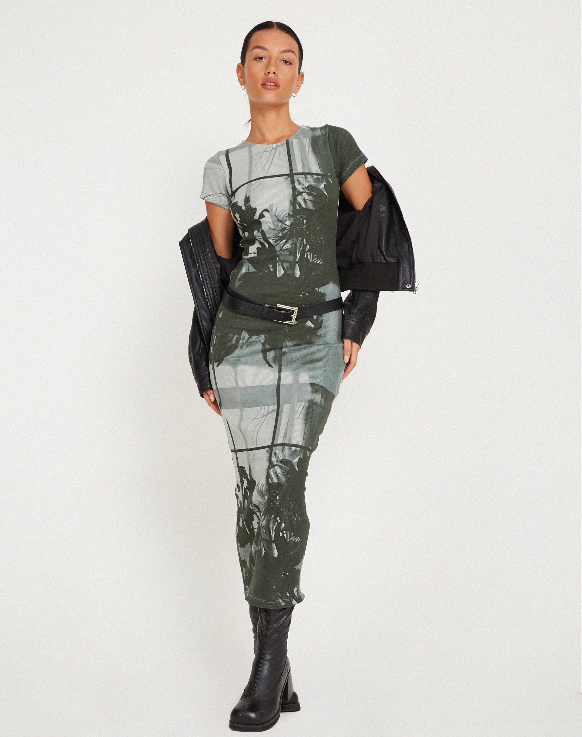 Imagen de Rosika Vestido Midi en Country Window Verde