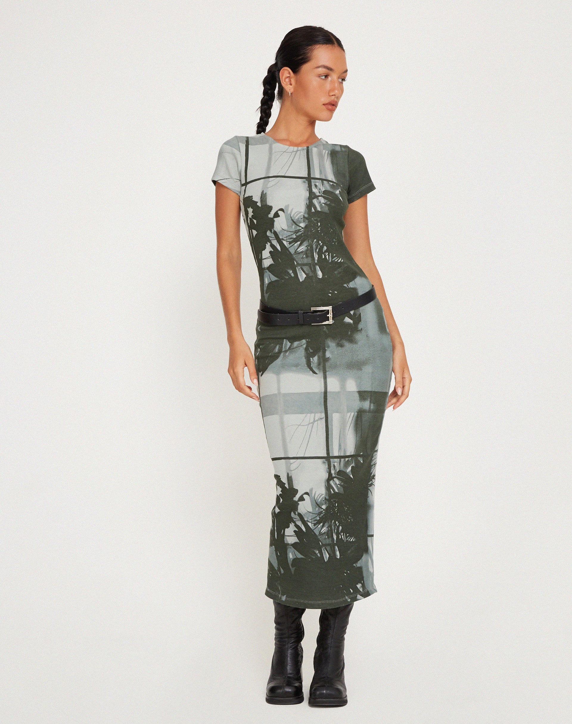 Imagen de Rosika Vestido Midi en Country Window Verde